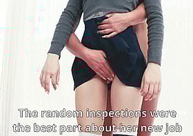 Skirt Lifting Lesbian Action'