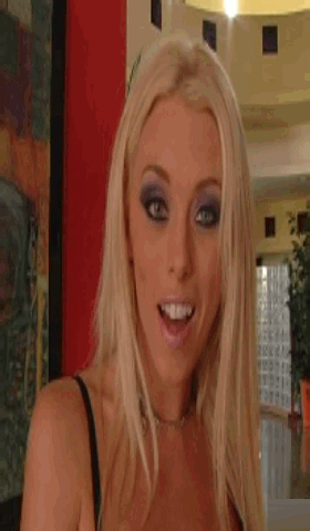 Blonde Bombshell Flashing Her Massive Melons picture 1 of 1