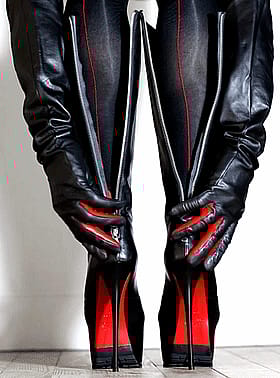 Spiked Heel Seduction'
