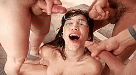 Glazed Teen Face Fuckfest'