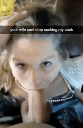Amateur Blonde Snapchat BJ Surprise picture 1 of 1