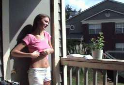 Balcony Titty Play picture 1 of 1