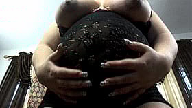 Juicy Georgia Peach Showing Off Those Heavy Milk Jugs'