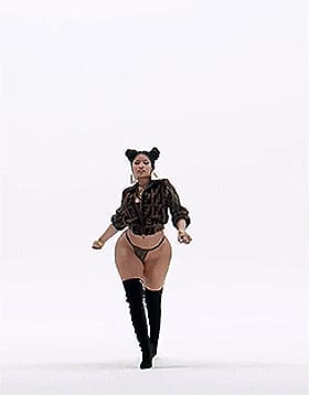 Thick Chocolate Goddess Workin' That Back'