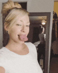 Jordan's Got Skills With That Tongue picture 1 of 1