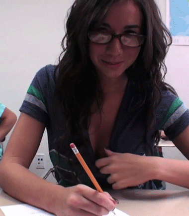Naughty Bookworm Gets Wild picture 1 of 1