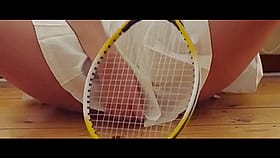 Danielle Sellers Pussy Tease in White Panties'