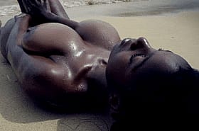 Ebony Goddess With Perfect Knockers'