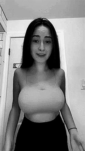 Busty Brunette Babe Gets Herself Off'