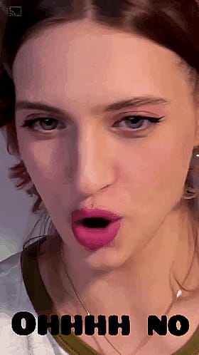 Blonde Bombshell Can't Believe She Got Caught'