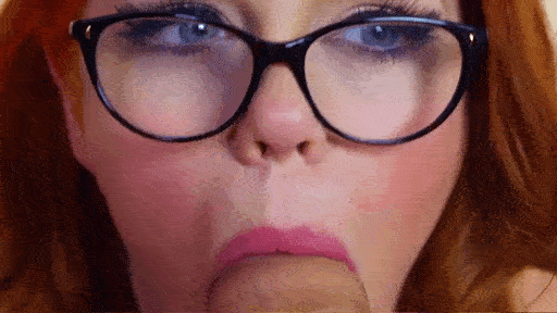 Fiery Ginger with Frames Goes Deep on That Monster Meat picture 1 of 1