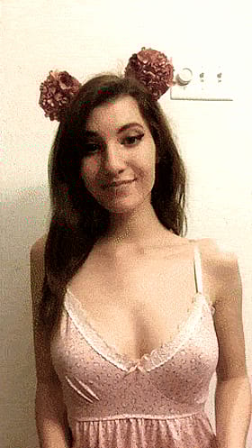 Kawaiikitten's Juicy Jugs Jiggling'