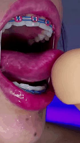 Metal-Mouthed Minx Takes It All Down Her Greedy Throat'