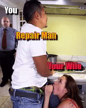 Secret Side Action While He Watches'