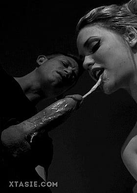 That Throat Got Skills - Brunette DT Gobbles Monster Cock'