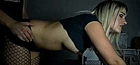 Violet's Goth Backshots'