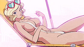 Animated Hottie with Massive Milkies'