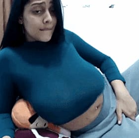 Desi Tease: Big Tits Indian Teen Gets Handsy'