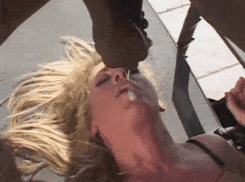 Blonde Babe Gets a Steamy Interracial Load picture 1 of 1