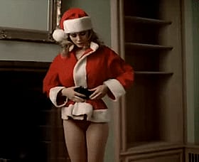 Busty Blonde Bombshell Kimberly McArthur Jiggles Her Festive Treats'