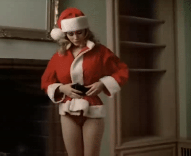 Busty Blonde Bombshell Kimberly McArthur Jiggles Her Festive Treats picture 1 of 1