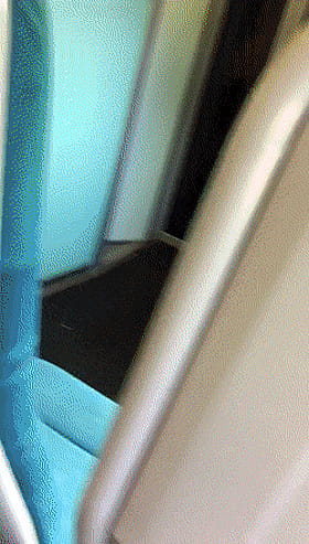 Boobies Bouncing on the Subway'