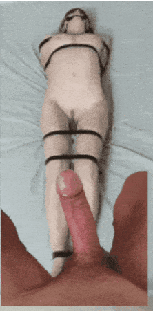 Horny Slut's Tied-Up Climax Got Me Hard picture 1 of 1