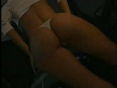Miss Vega's Bootyful White Thong Tease picture 1 of 1