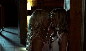 Two Goth Babes Get Down and Dirty in a Dark Embrace'