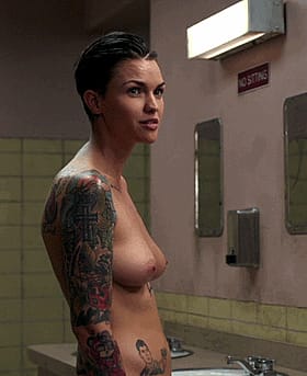 Ruby Rose Shows Off Her Stunning Knockers - OITNB Babe Looking Fine AF!'