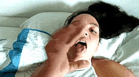 Jazz Bikini Loves Her Man's Load on Her Tongue'