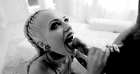 Sloppy Slurp Session with a Keen Blonde'