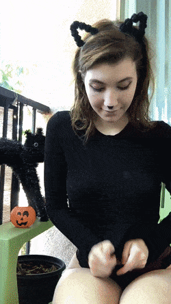 Kawaii Kitten Gets Those Big Juggs Out For A Selfie picture 1 of 1