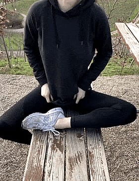 Daytime Park Titty Flash - Naughty Missy Shakin' Her Melons'
