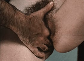 Vintage Babe Gets Her Bush Worked Up'